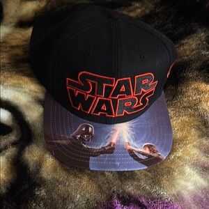 Star Wars Black and Red Hat
